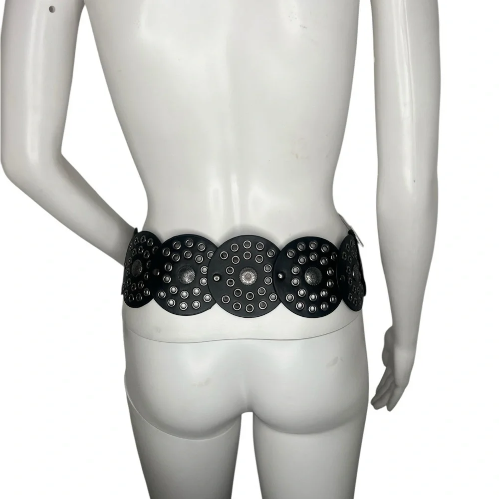 Haute Hippie Boho Disc Concho Cowgirl Waist Belt